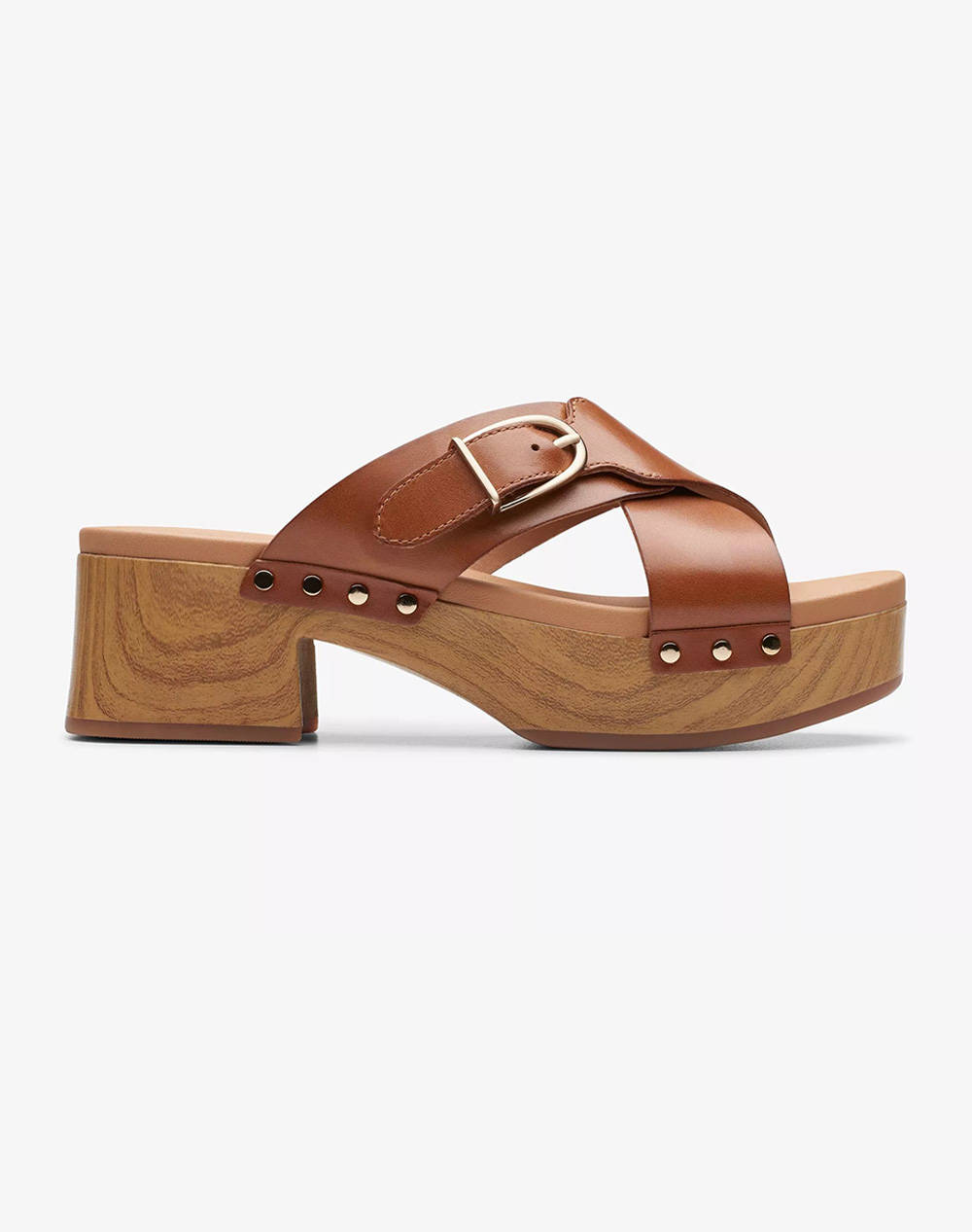 Clarks sivanne walk tan leather
