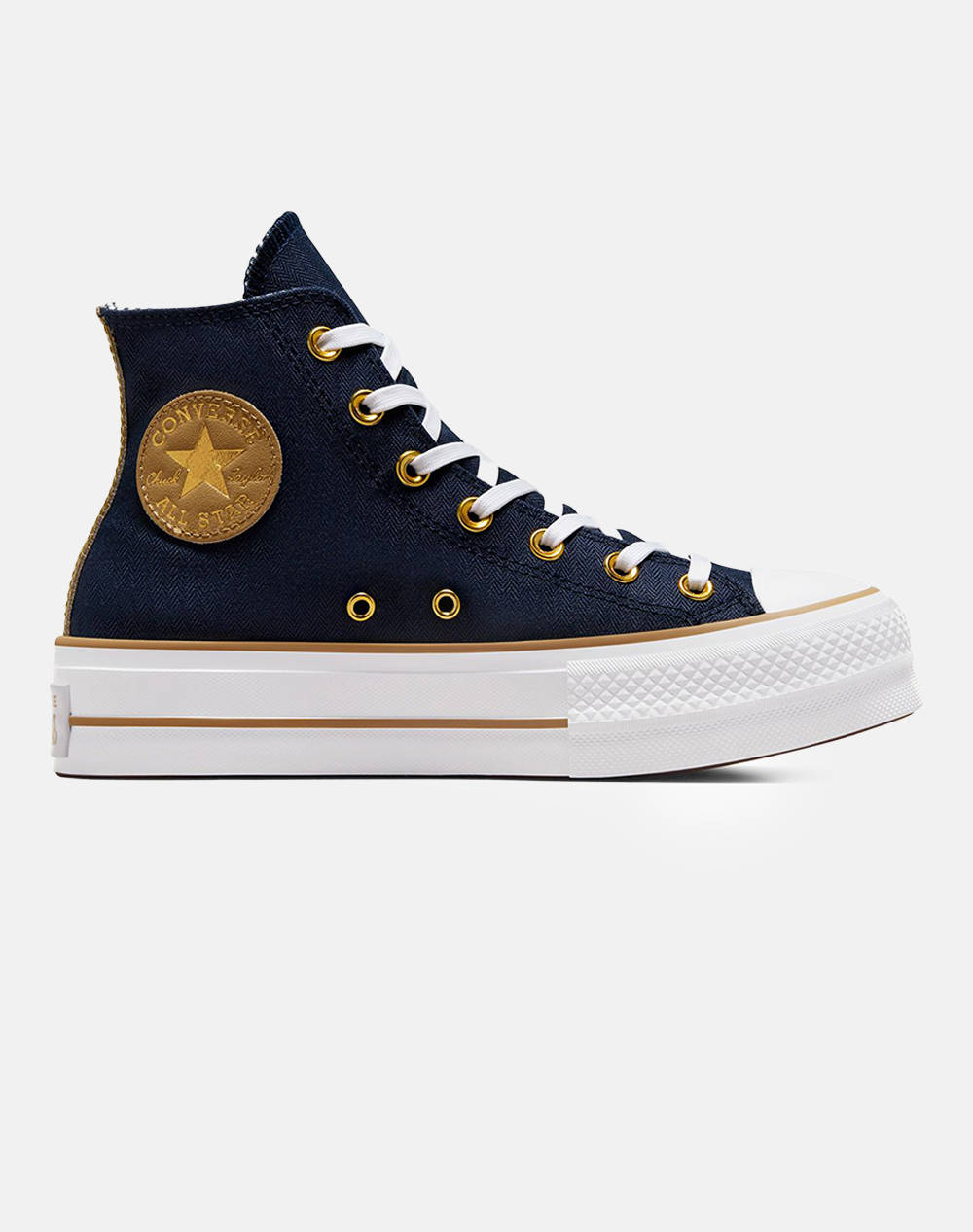 Converse chuck taylor all star lift platform herringbone stripe