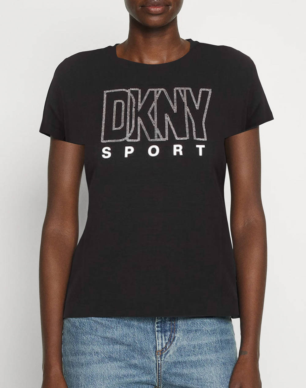 DKNY DP3T9768 BLUZA CU MANECA SCURTA DKNY