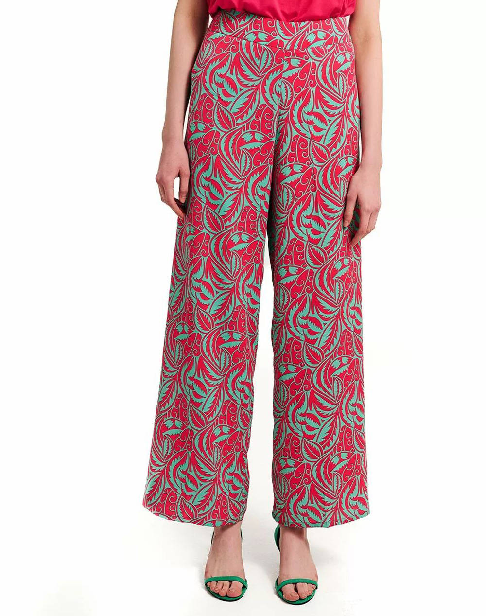 Forel pantaloni florali