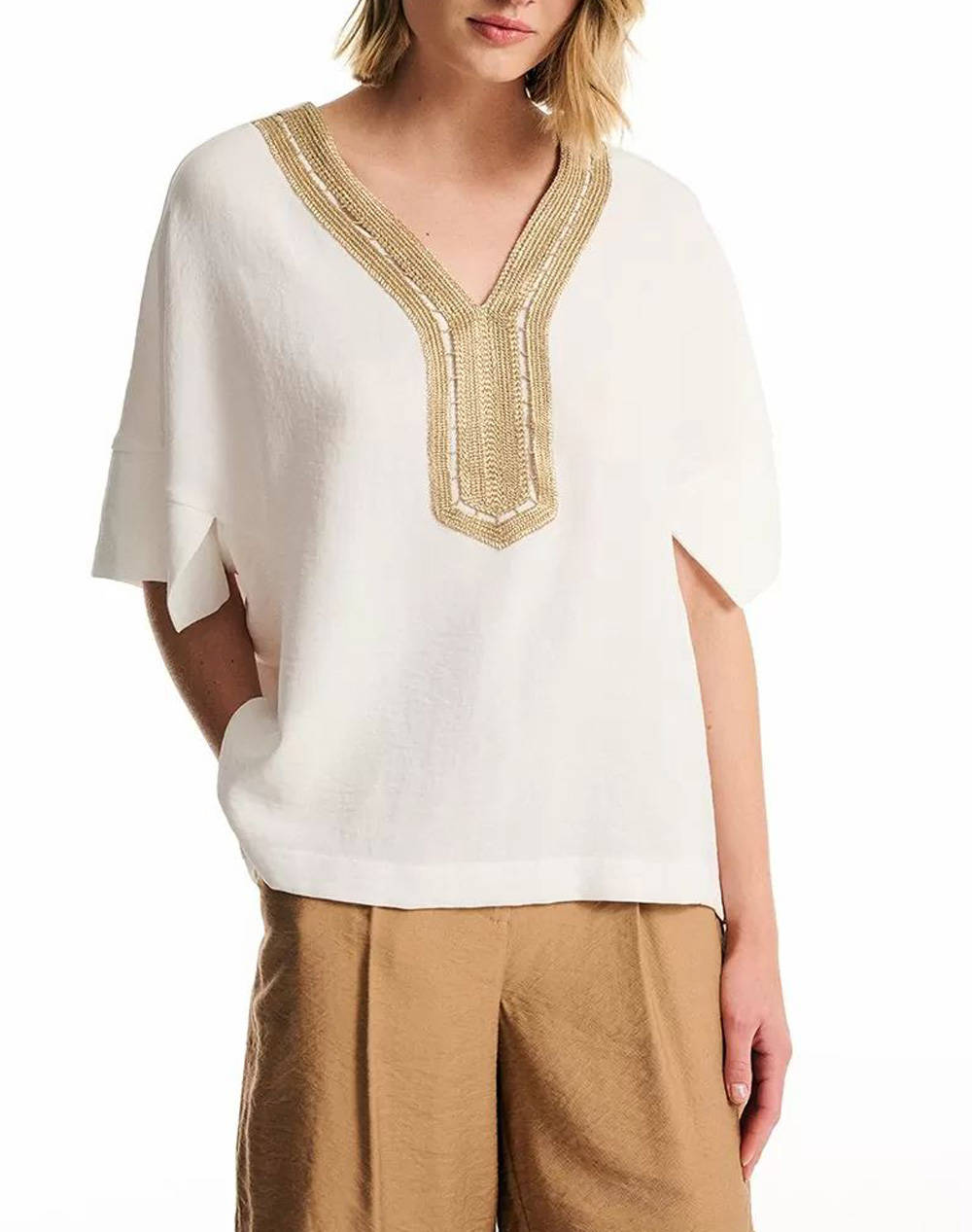 Forel bluza cu model tricotat