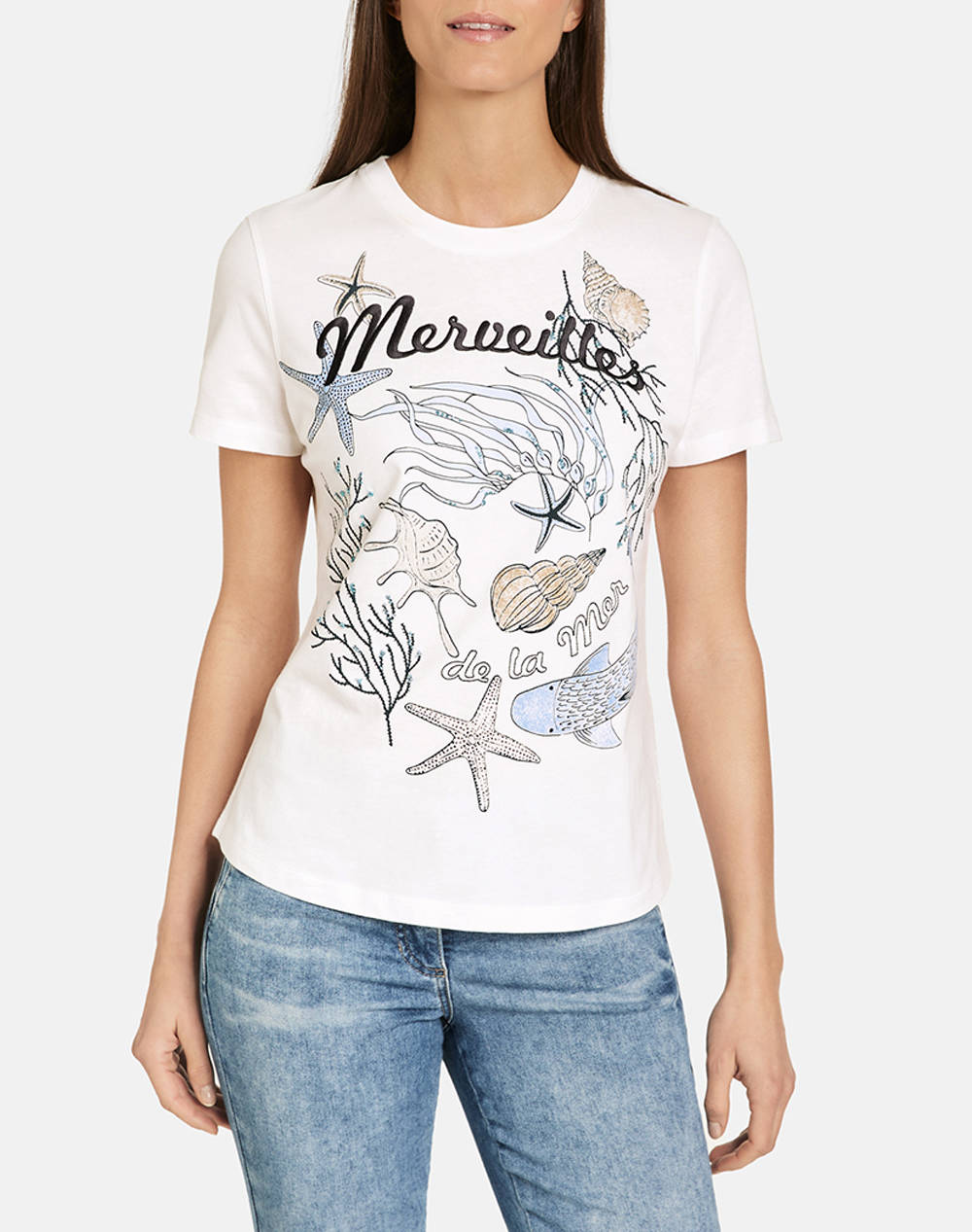 GERRY WEBER T-SHIRT 1/2 SLEEVE