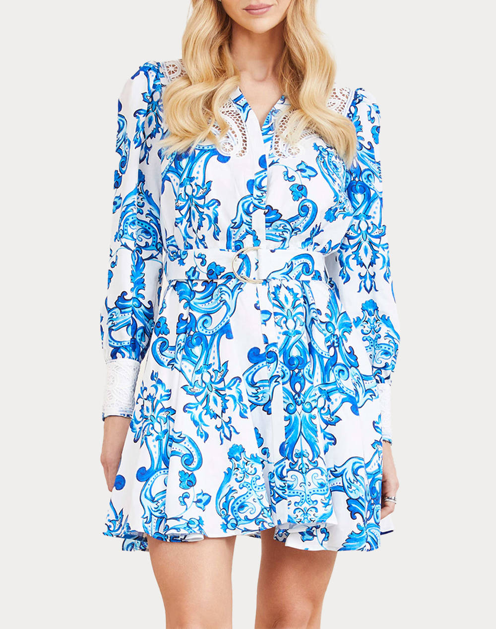 Guess marciano blue note dress rochie de dama