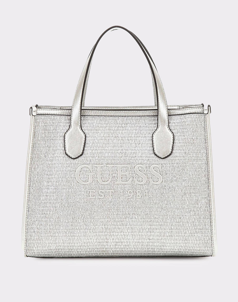 Guess silvana 2 compartment tote geanta de dama (dimensiuni: 33 x 26 x 12 cm.)