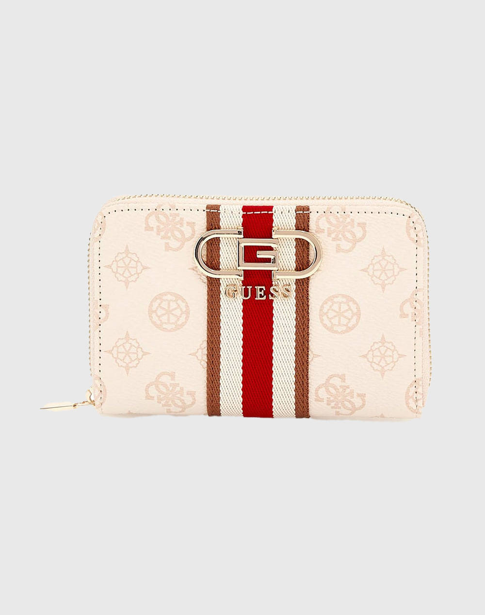 Guess nelka slg medium zip around accesoriu de dama (dimensiuni 14 x 9 x 3 cm.)