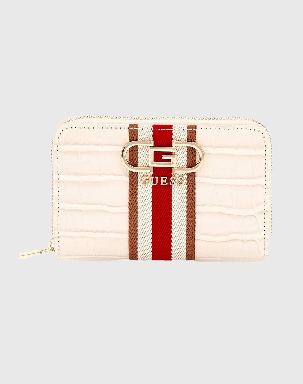 Guess nelka slg medium zip around accesoriu de dama (dimensiuni: 14 x 9 x 2.5 cm.)