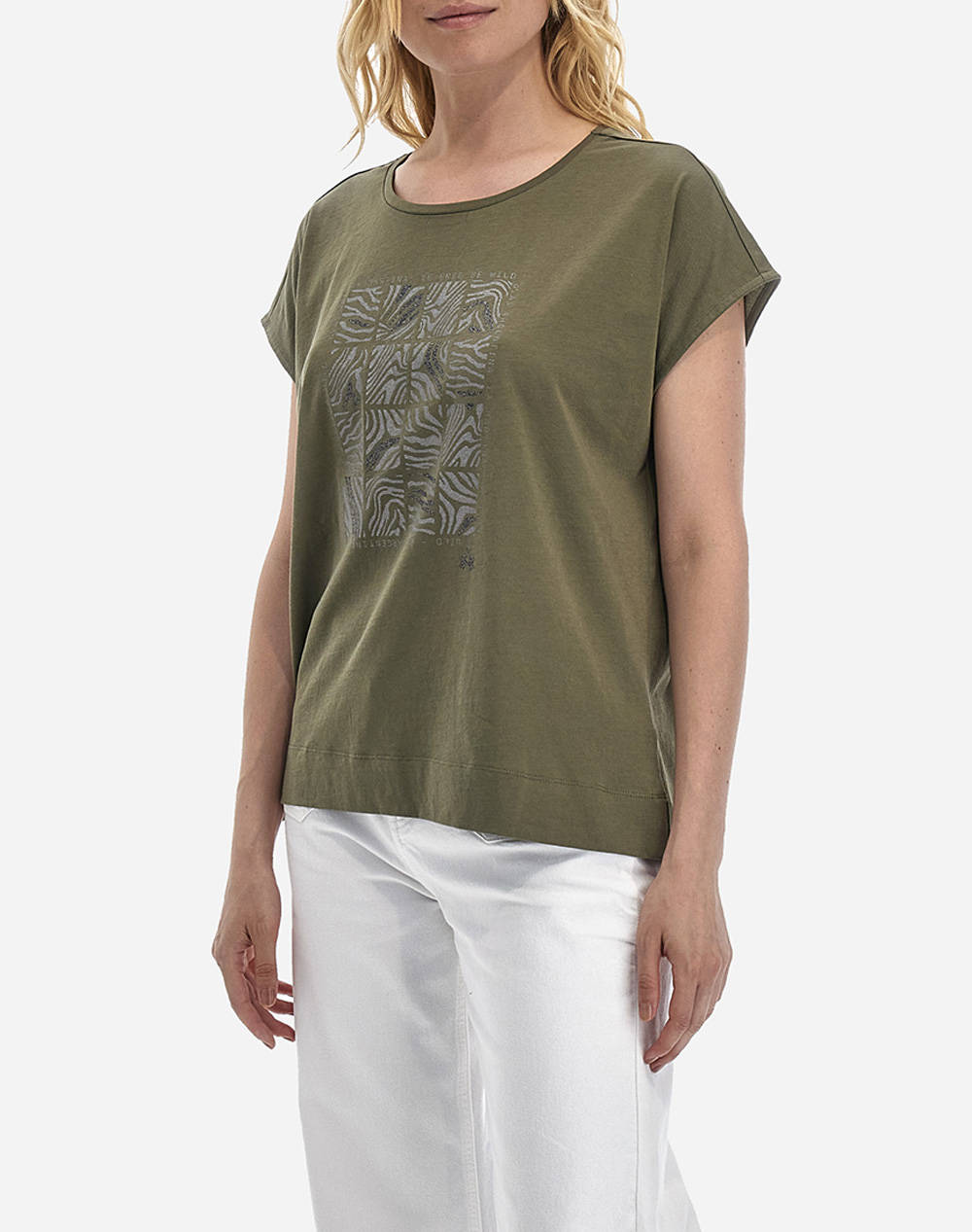 La martina bluza t-shirt woman t-shirt s/s 40/1 cotton