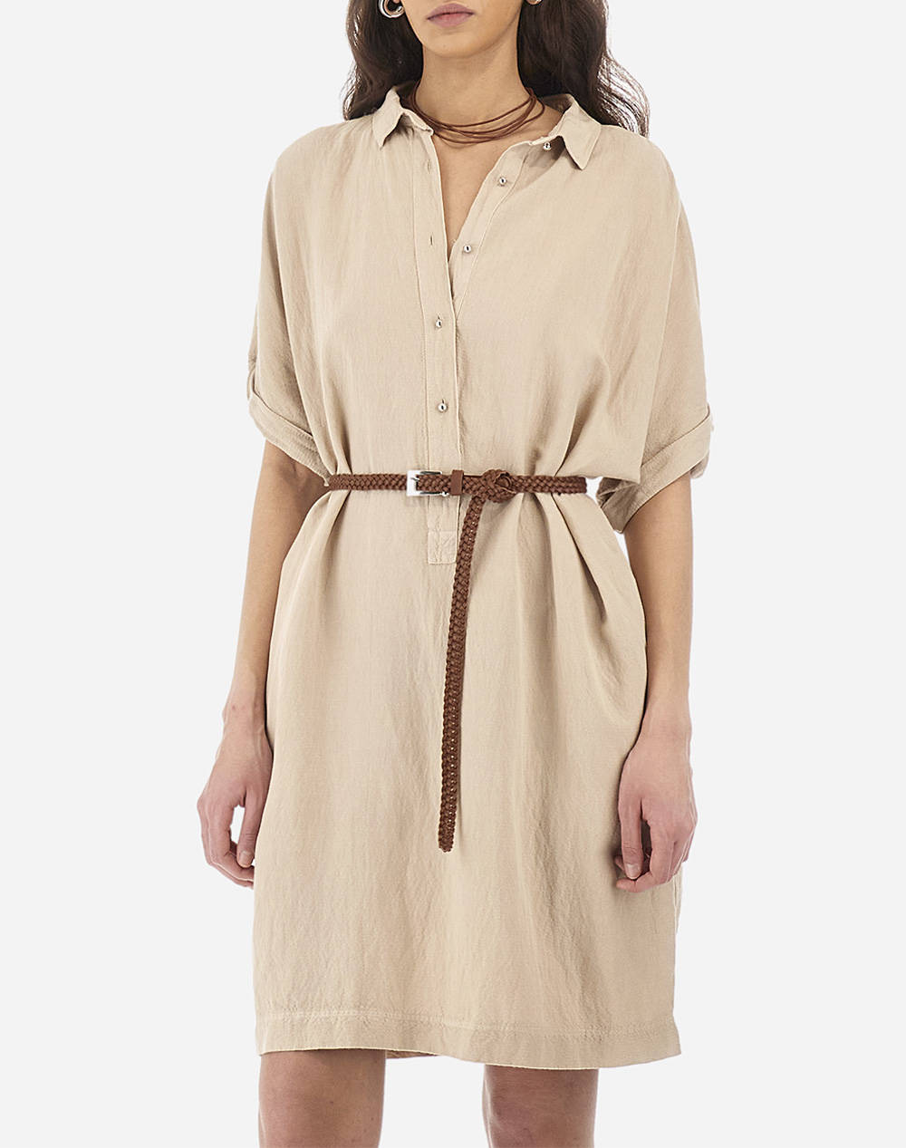 La martina rochie woman dress oxford viscoli