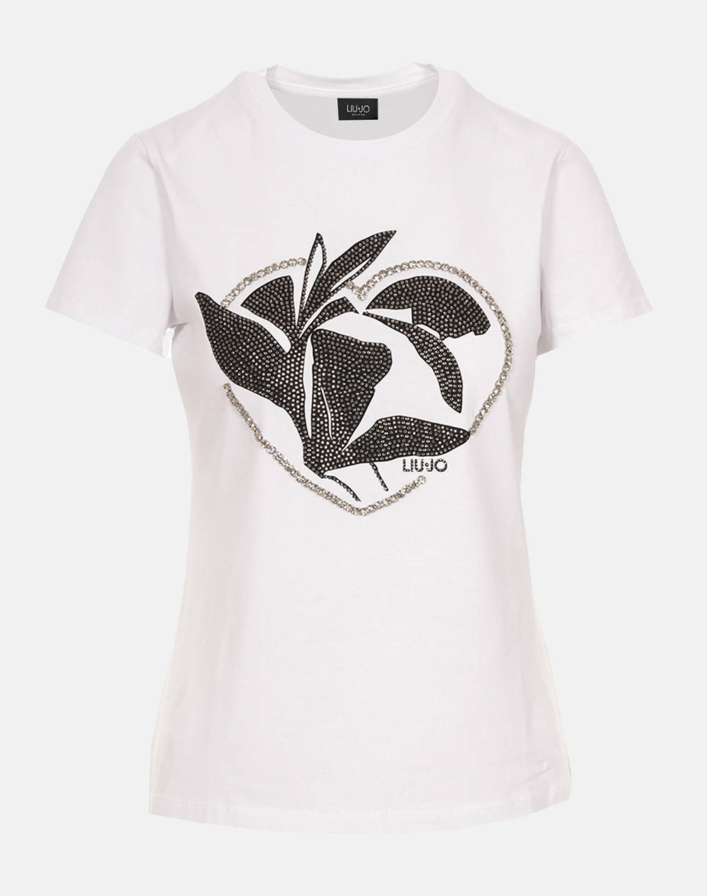 Liu jo black 1 ca4j15 t-shirt moda m/c bluza de dama