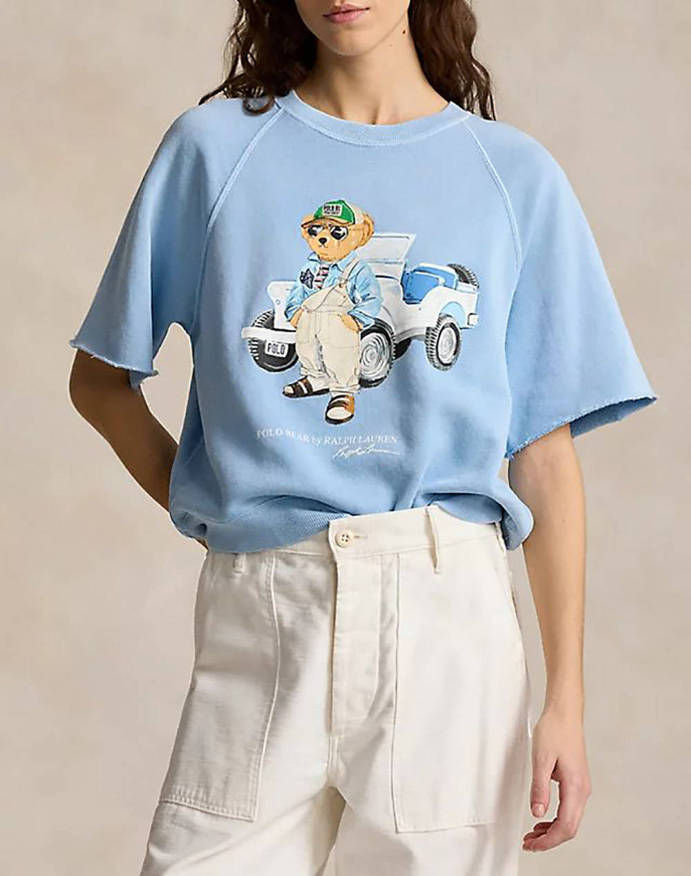 Ralph lauren trck ss f br-short sleeve-sweatshirt