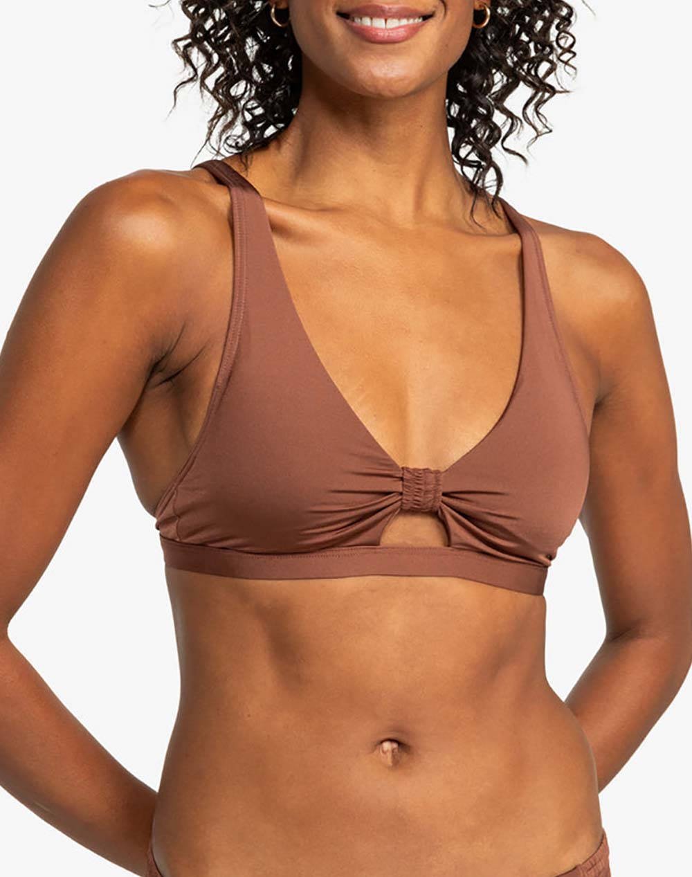 ROXY SILKY ISLAND ELONGATED BRA COSTUM DE BAIE DE DAMA