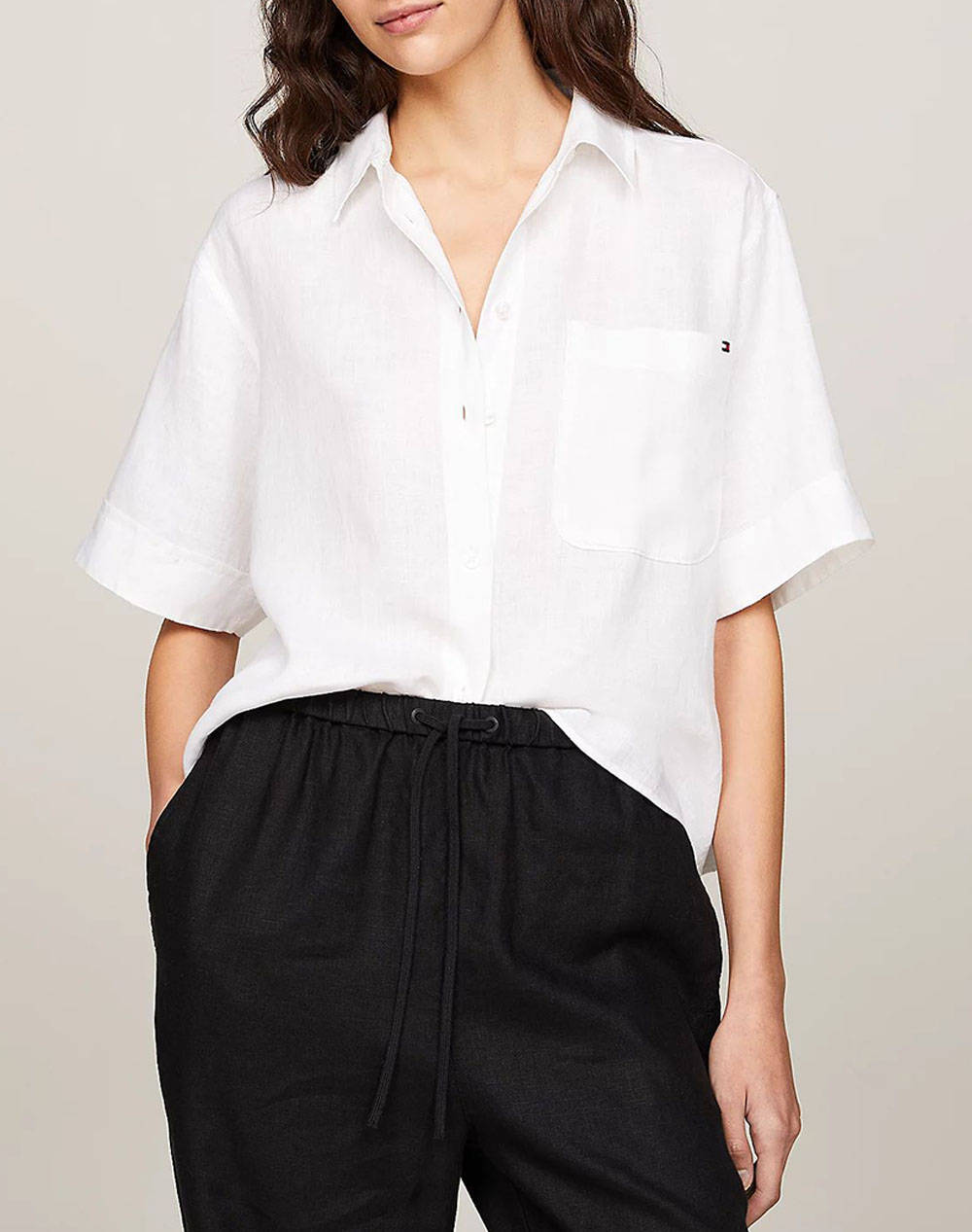 Tommy hilfiger linen ss shirt