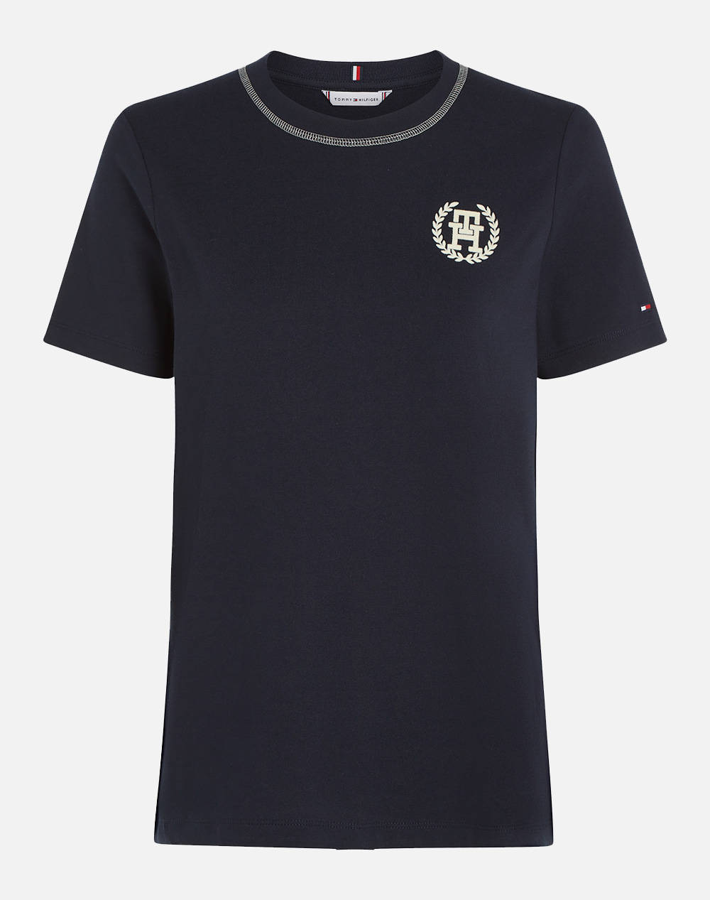 TOMMY HILFIGER REG IMD LAUREL C-NK SS