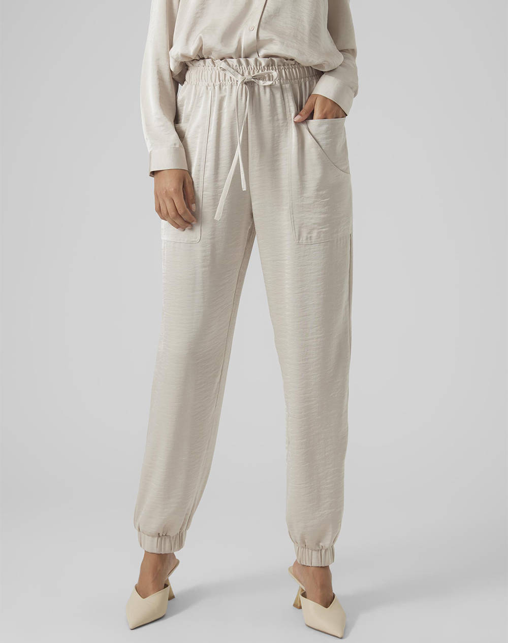 VERO MODA VMMARYS DANA HW BATTLE PANT WVN GA