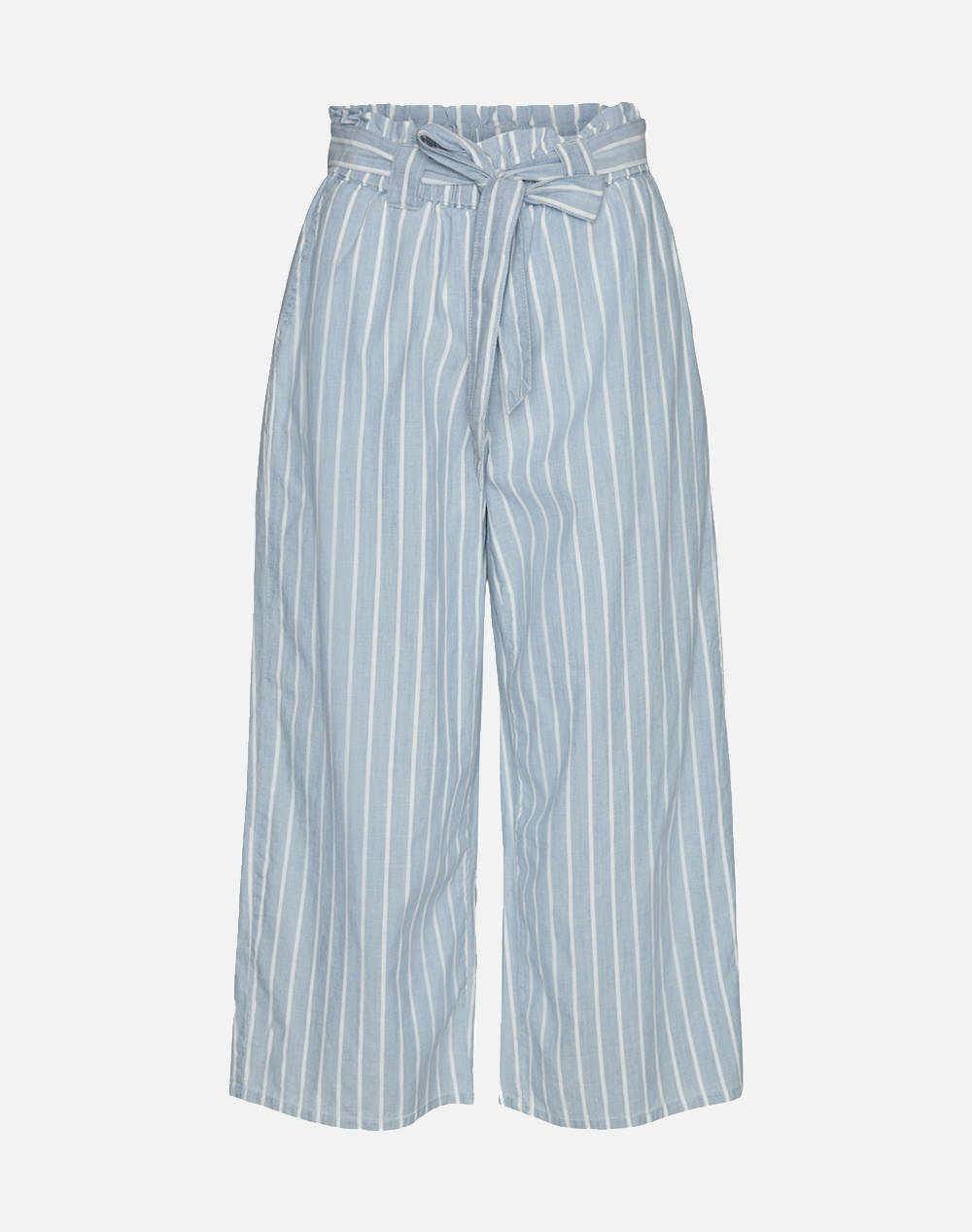 VERO MODA VMXENIA HR LOOSE CHAMBRAY CULOTTE PANTS