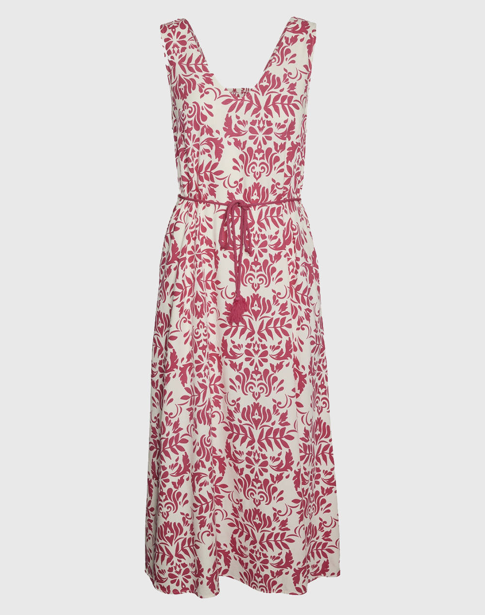 Vero moda vmimma s/l v-neck ankle dress wvn btq