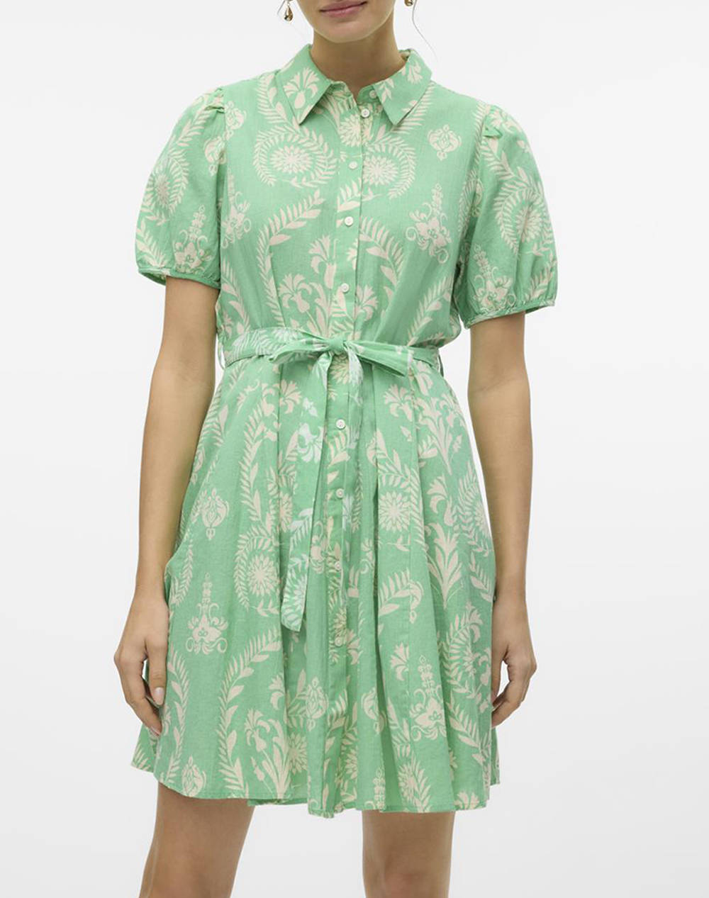 Vero moda vmdicthe 2/4 short volume dress wvn ga