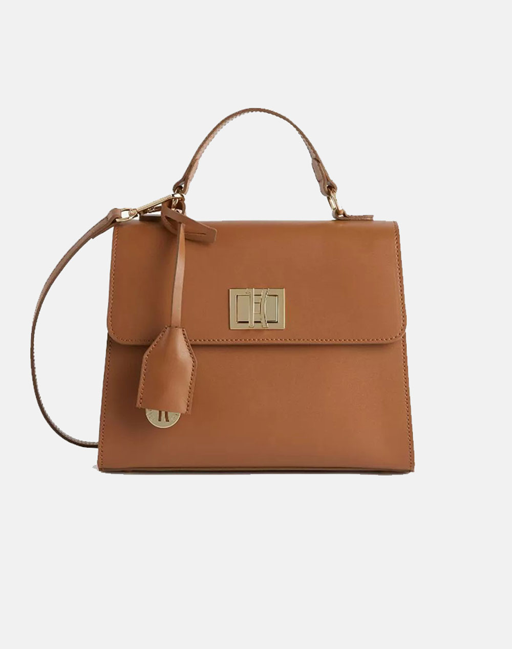 Alv.martini handbag 80%leath20%pvc,co ital.origin (dimensiuni: 18 x 23 x 10 cm.)