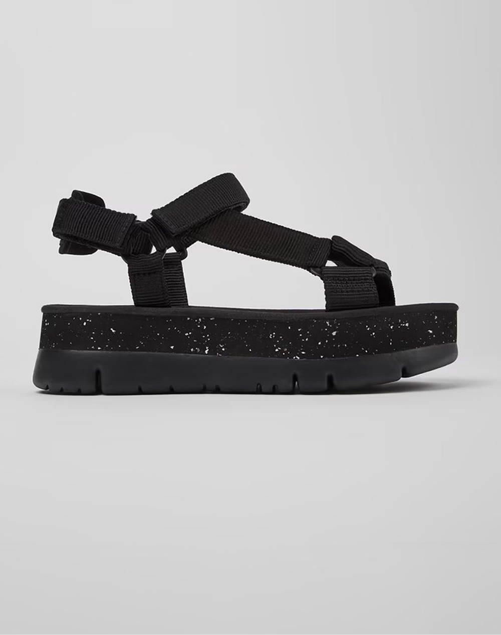Camper webbing negro/orugas.ry granito negro