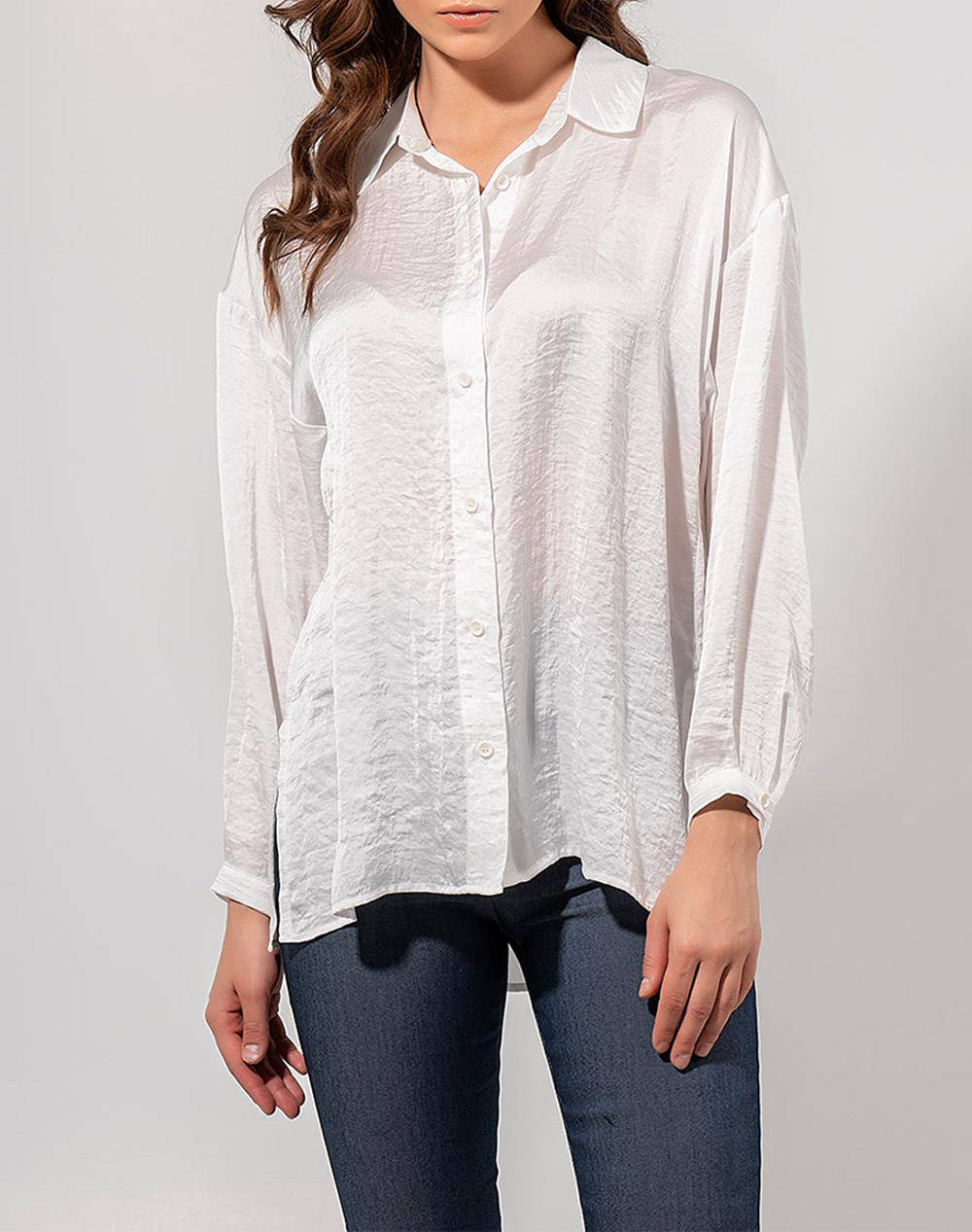Maki philosophy camasa satinata oversized