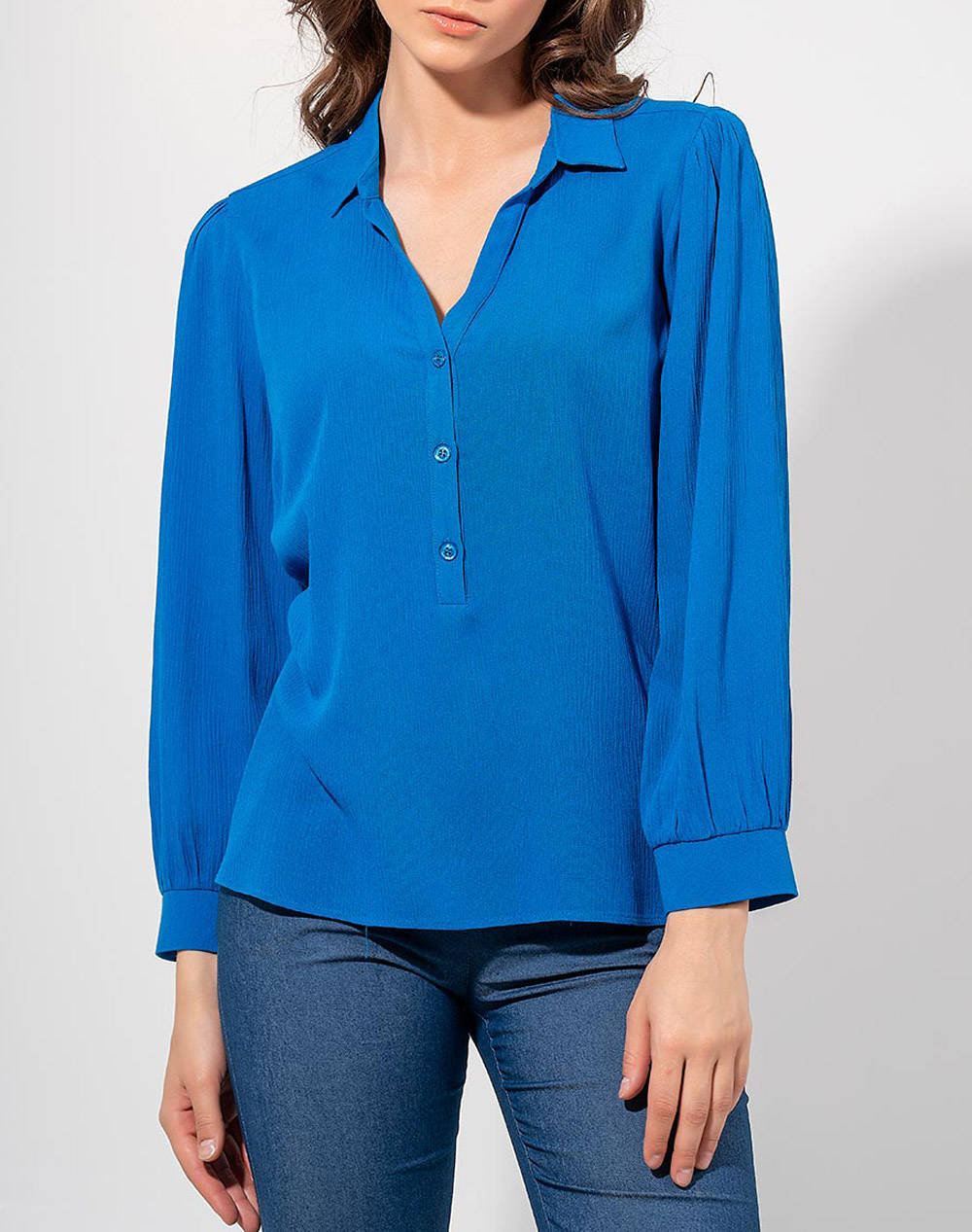 Maki philosophy bluza cu guler