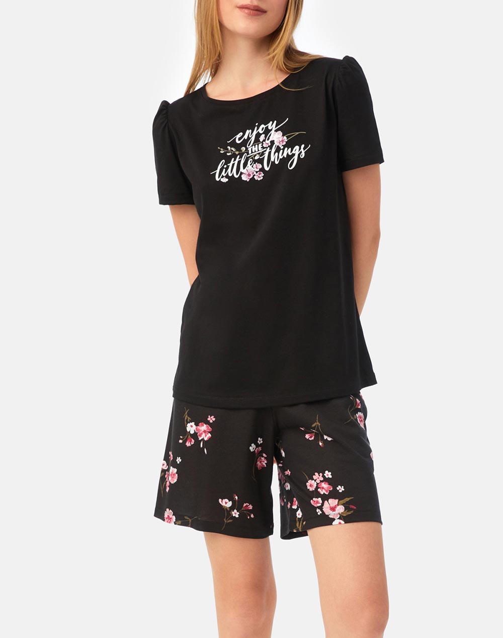 Minerva pijamale de dama c/md l/short a/o
