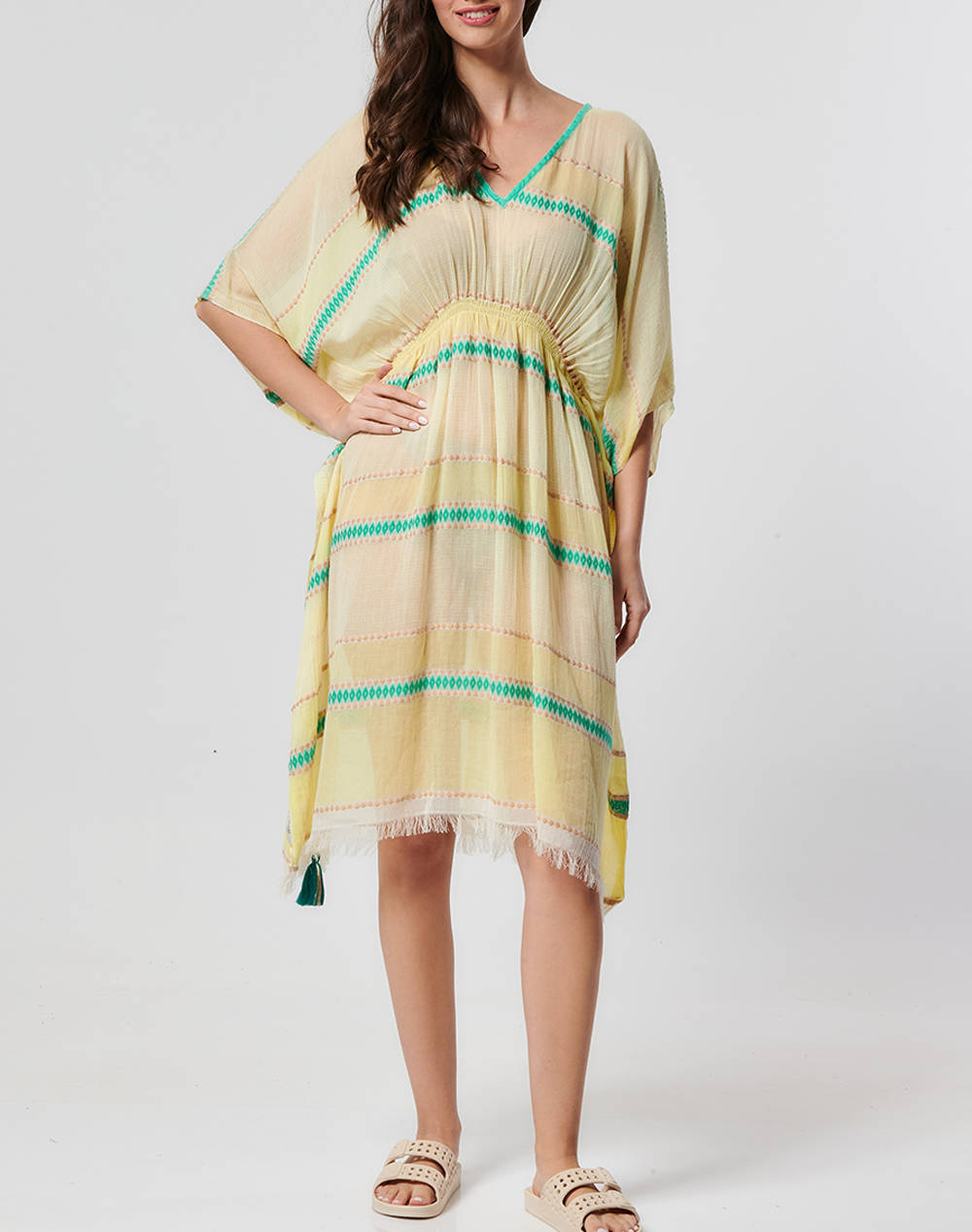 Amor stripped short dress