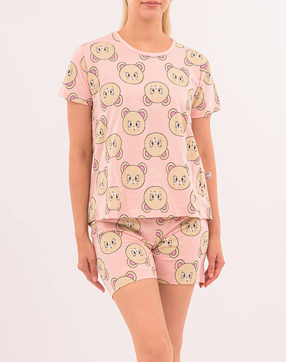 Cottonmania 15814 crazy farm pijamale de dama. pijama party