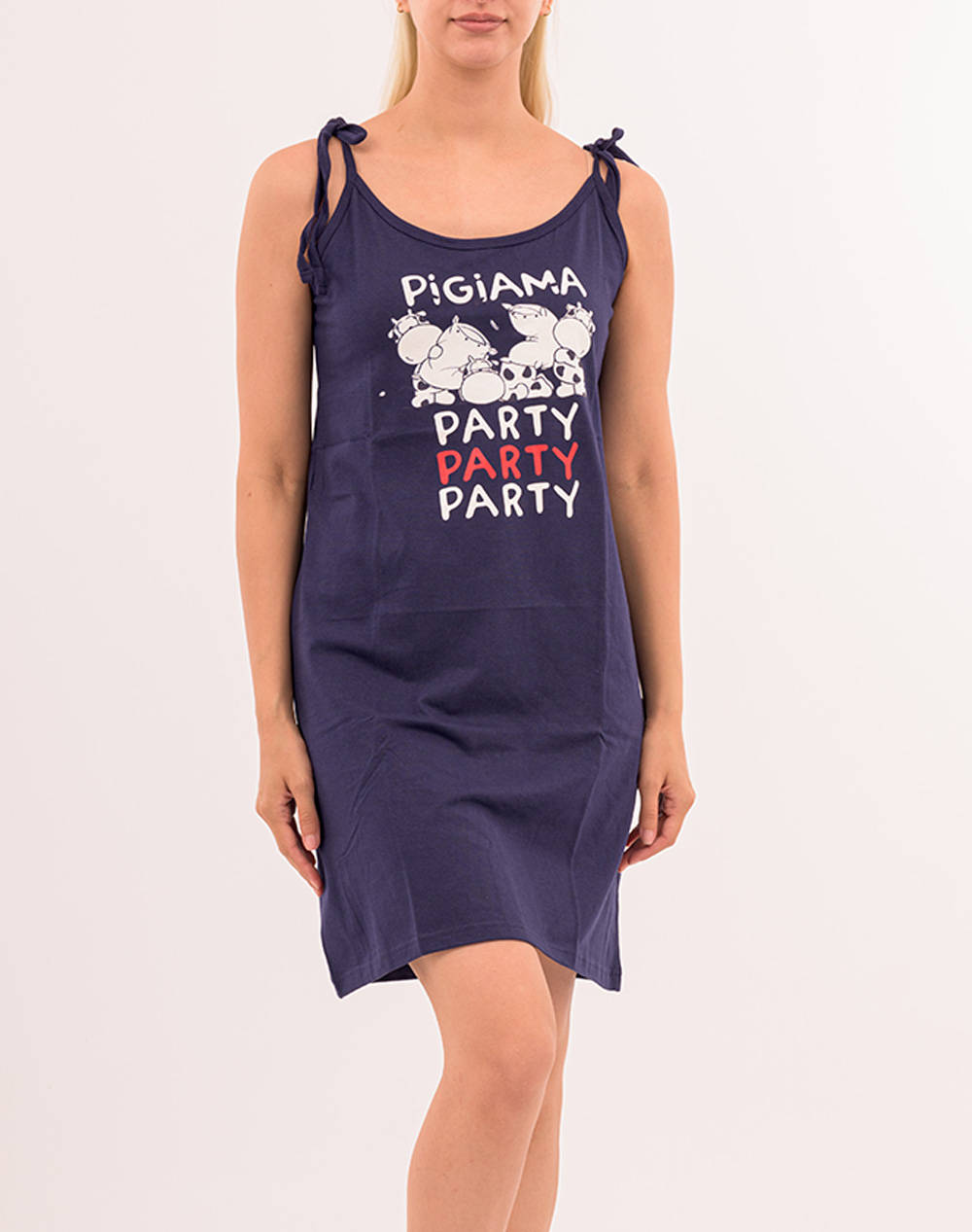 Cottonmania 15607 crazy farm camasa de noapte de dama pijama party