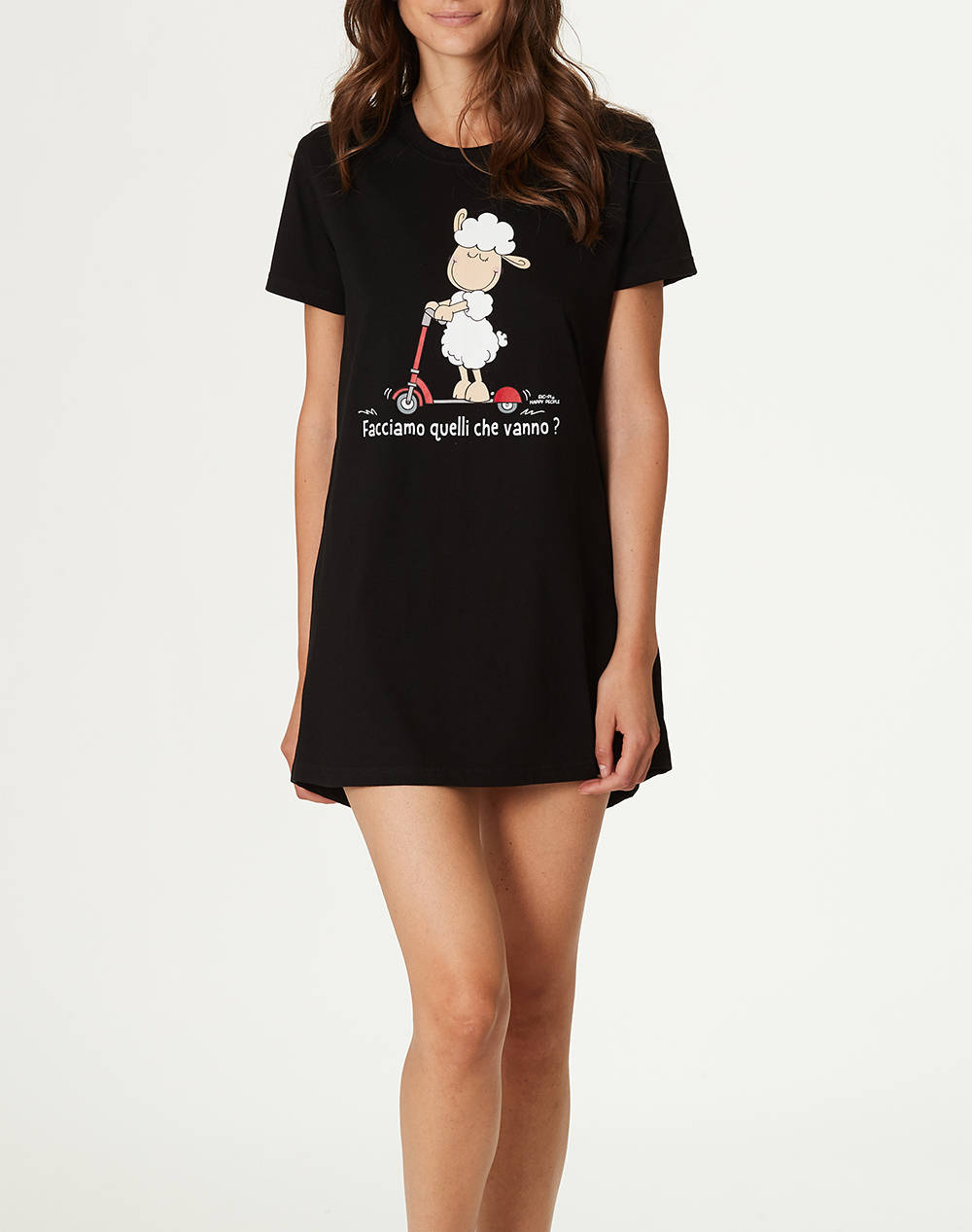 Cottonmania 5665 happy people bluza de dama tshirt colorate