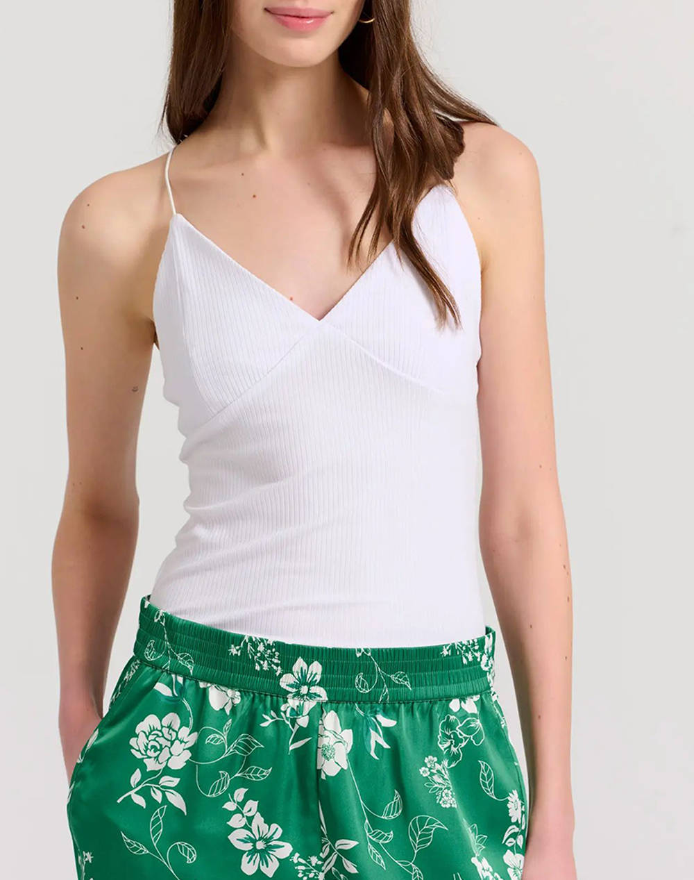 Funky buddha halter neck body cu textura rib