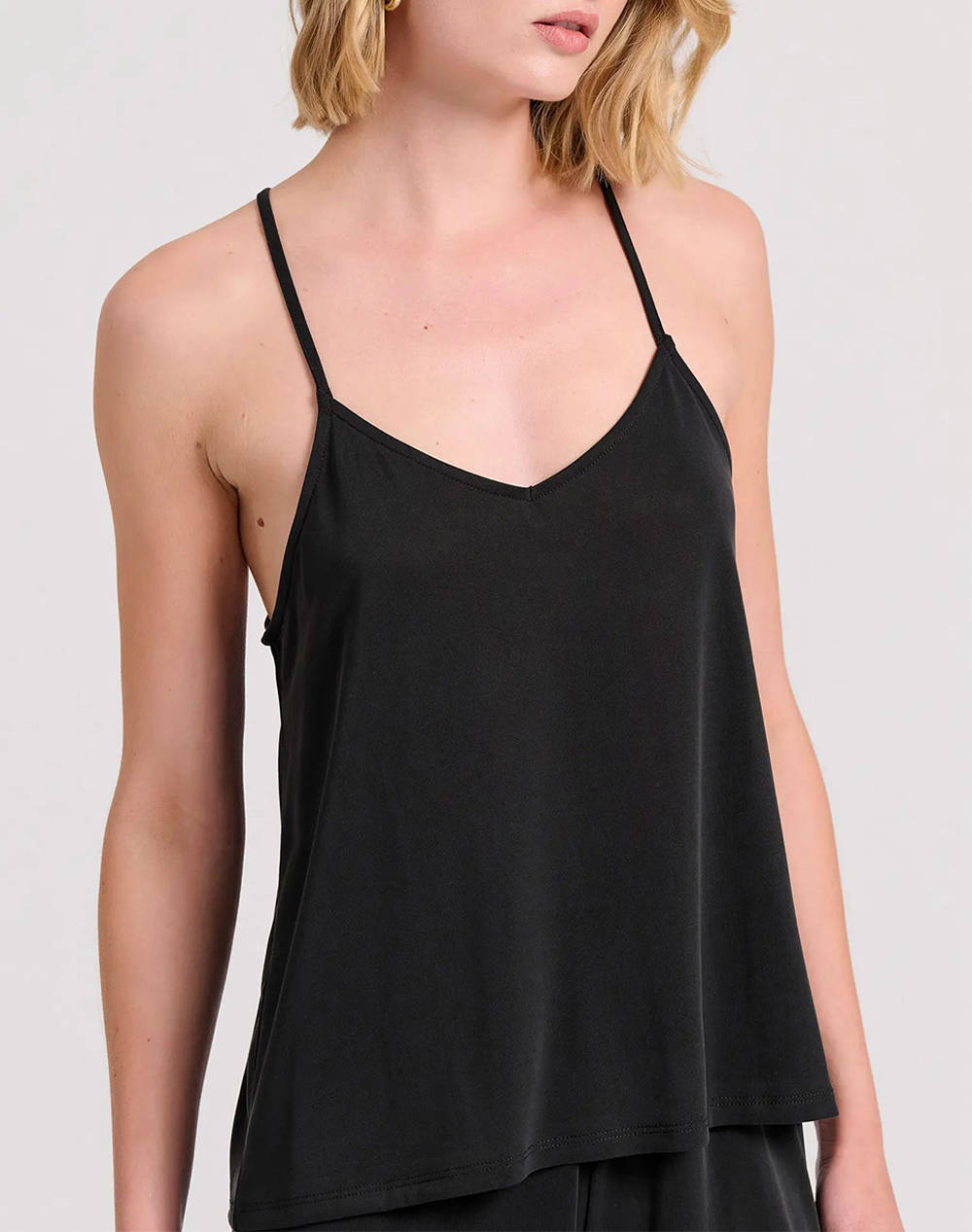 Funky buddha shell top cu spate decupat