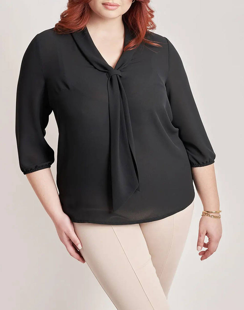 Parabita bluza cu cravata