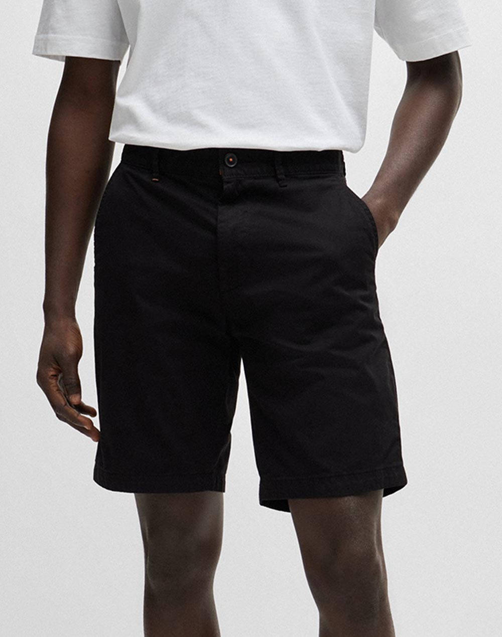 BOSS Chino-slim-Shorts 10248647 01