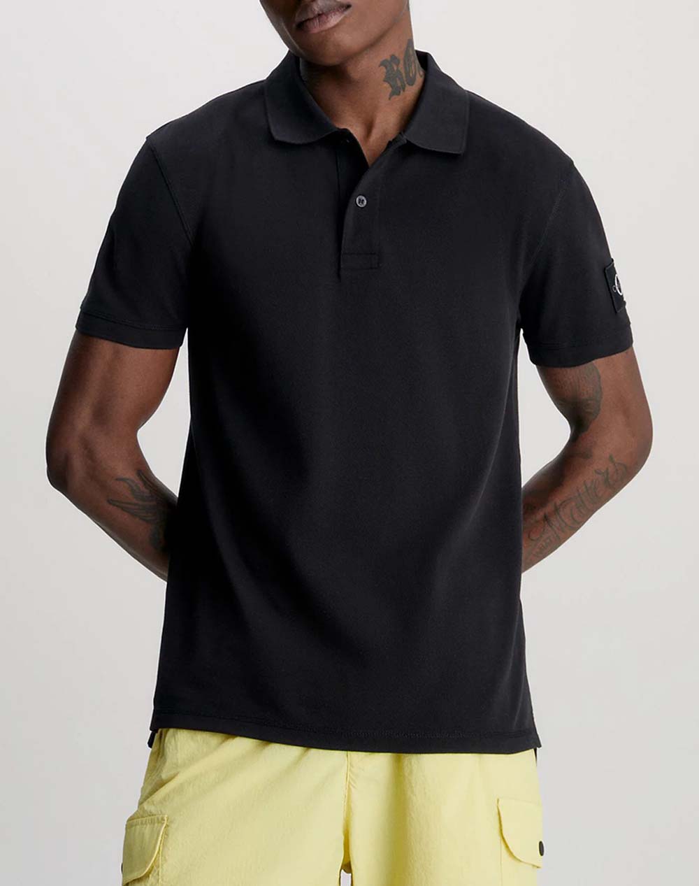 Calvin klein badge polo