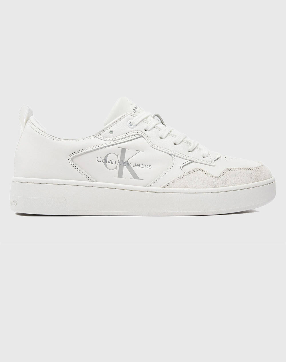 CALVIN KLEIN BASKET CUPSOLE LOW LTH MONO