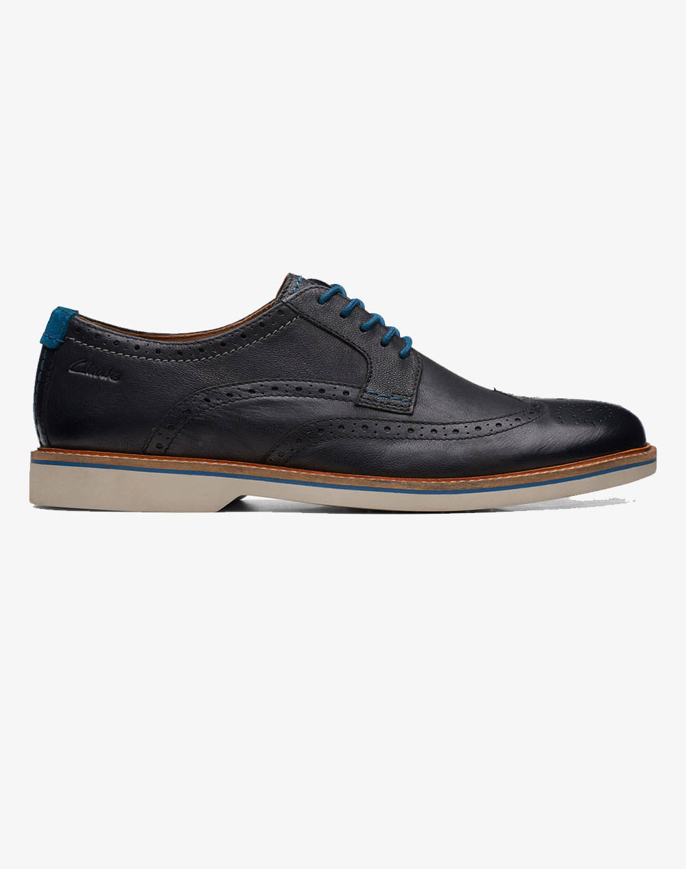 Clarks atticusltlimit black leather