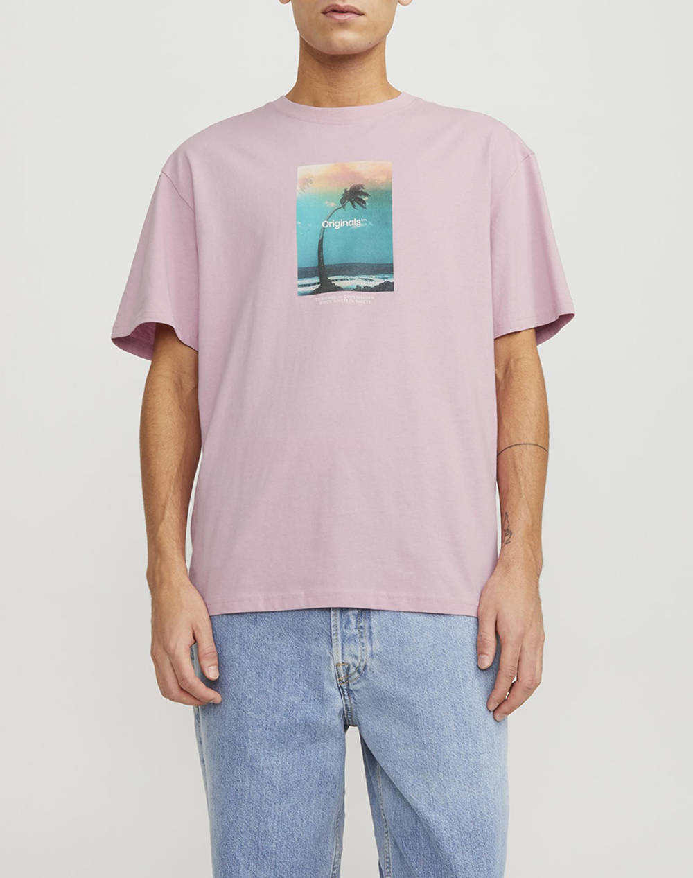 Jack&jones jorvesterbro picture tee ss crew neck sn