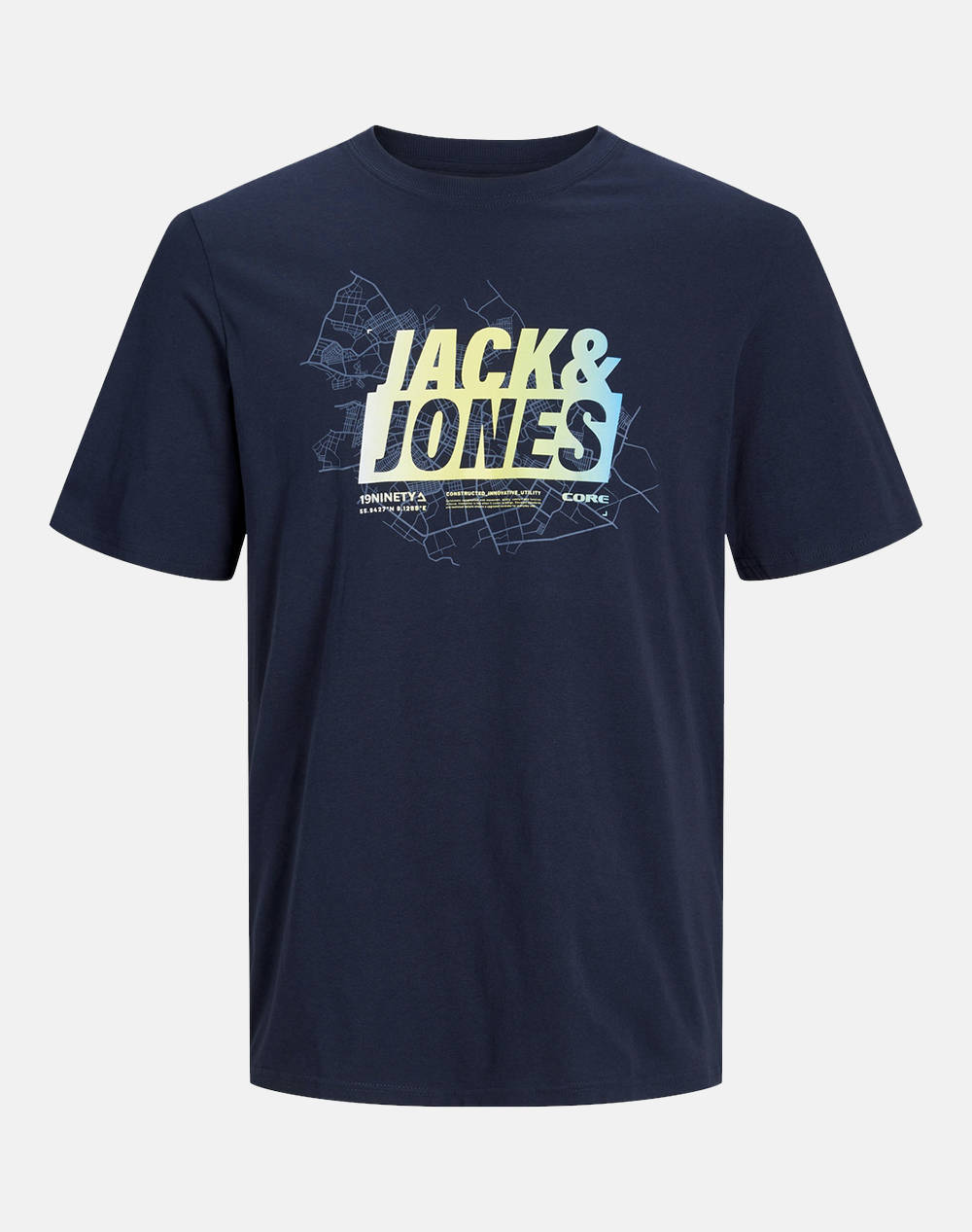 JACK&JONES JCOMAP SUMMER LOGO TEE SS CREW NECK SN