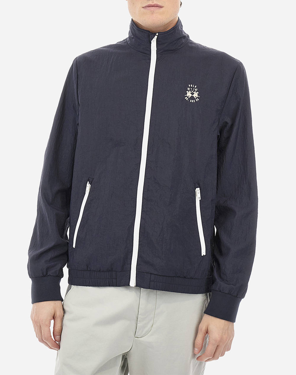 La martina geaca man outdoor wrinkled nylon
