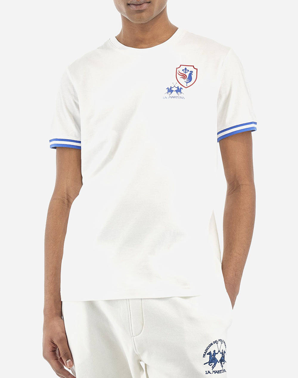 Lamartina bluza t-shirt man s/s t-shirt jersey