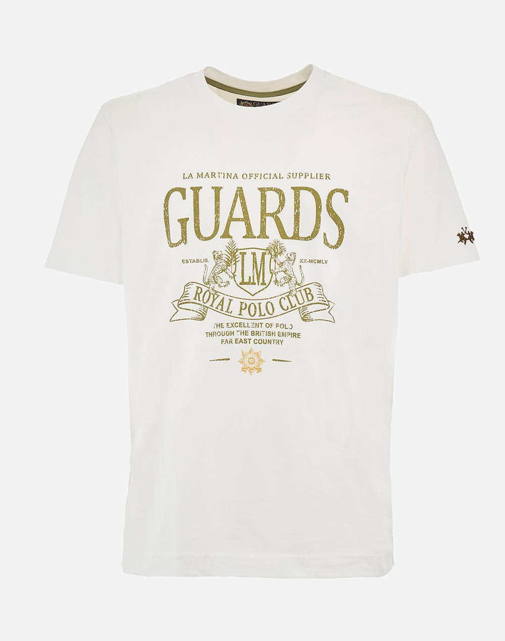 La martina bluza t-shirt man crew neck t-shirt jersey