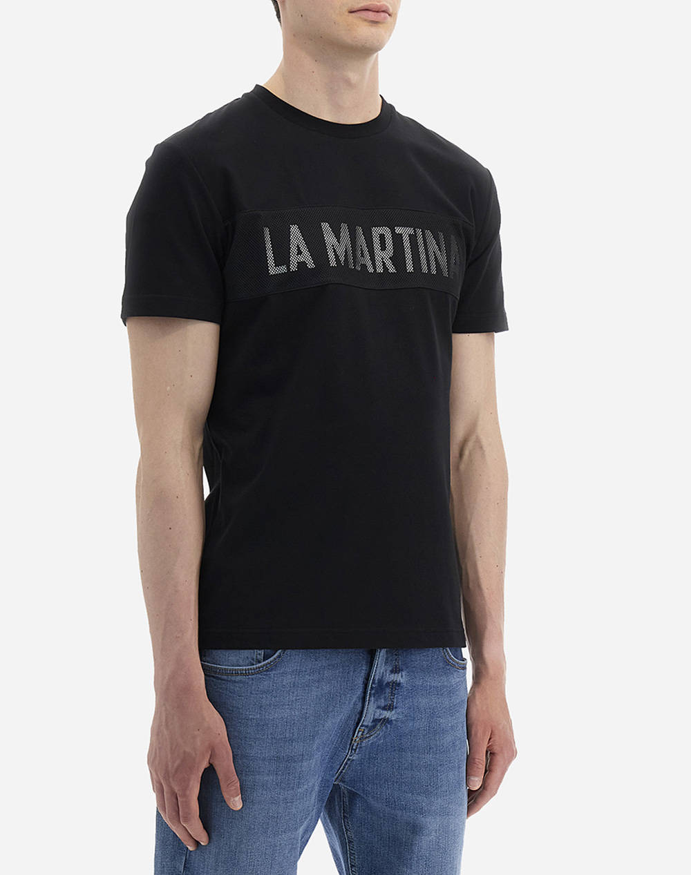La martina bluza t-shirt man s/s t-shirt jersey silky f