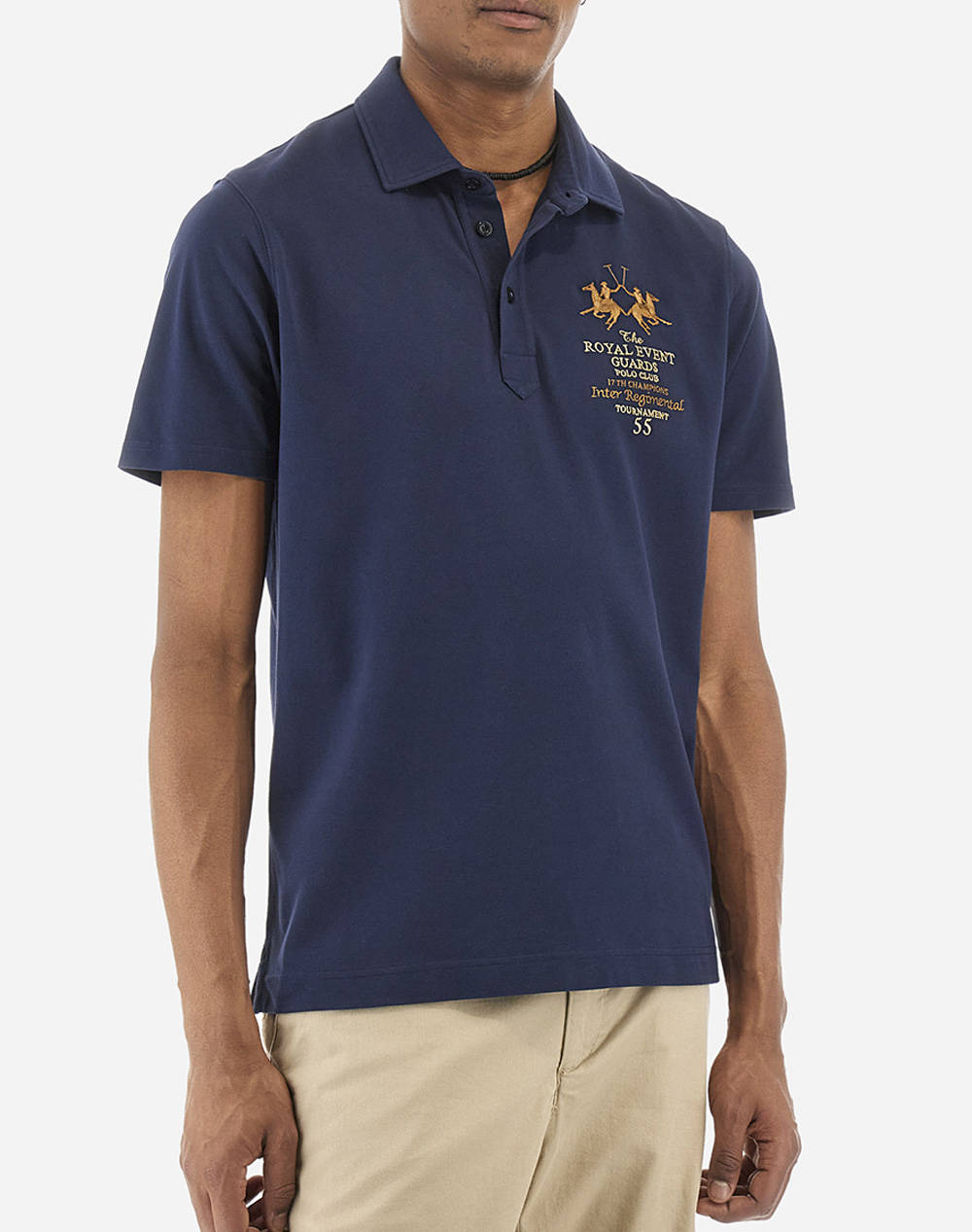 La martina bluza polo man polo short sleeve piquet s