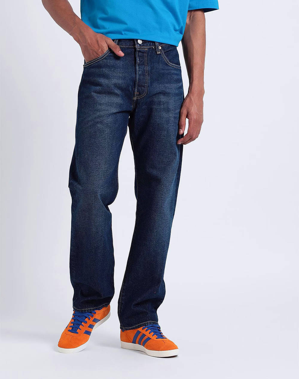 Levis 501® levis®original fit dark indigo - worn in