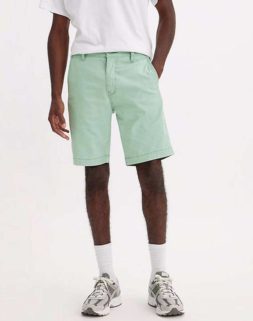 LEVIS XX CHINO TAPER SHORT II GREENS