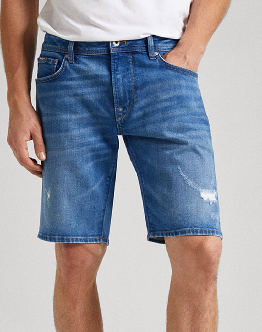 PEPE JEANS E1 DROP 2 TAPER SHORT PANTALONI SCURTI DE BARBATI