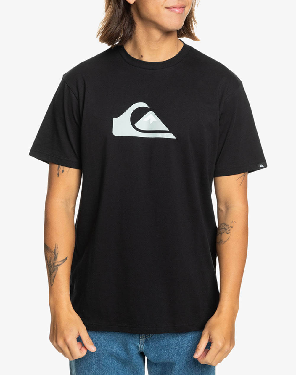 QUIKSILVER COMP LOGO SS BLUZA DE BARBATI