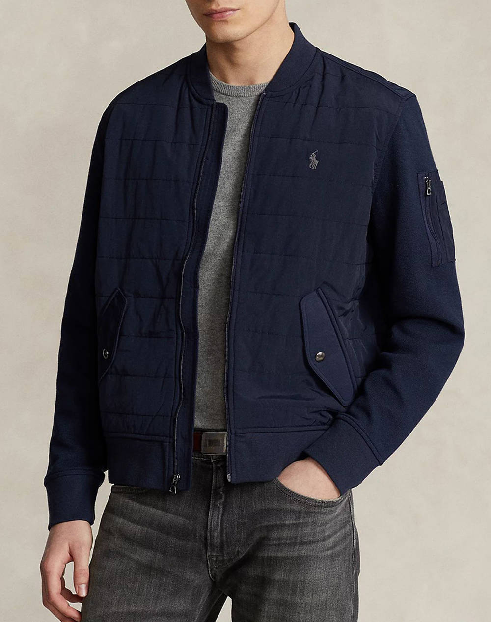 Ralph lauren lsbombjktm7-long sleeve-full zip