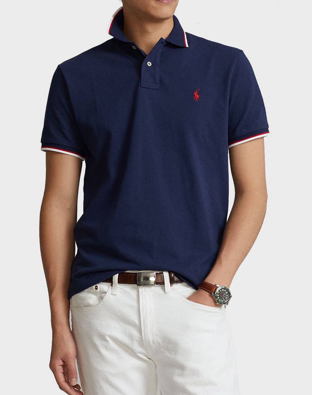 Ralph lauren sskccmslmm1-short sleeve-polo shirt